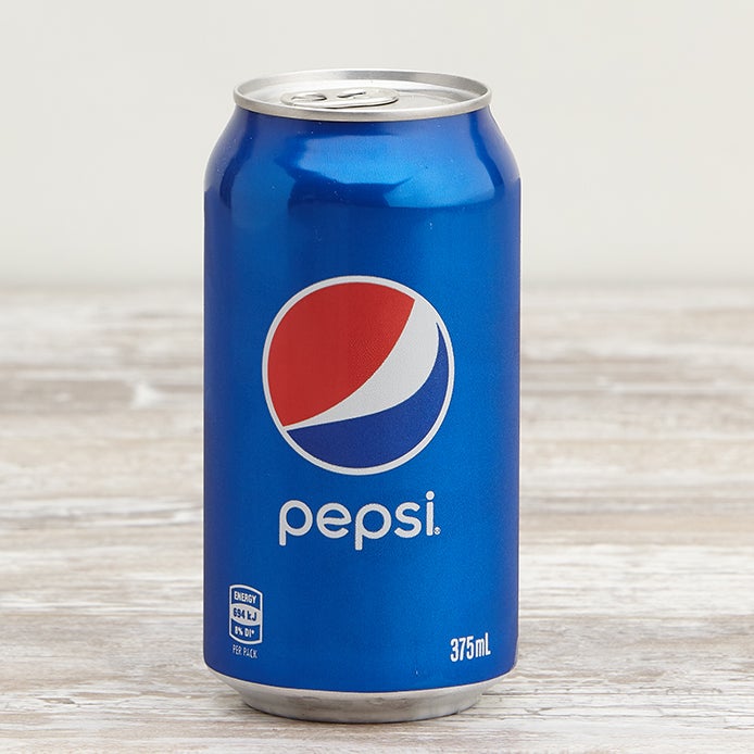 Pepsi Can. Zonnies Pizza Pasta Parmas Templestowe