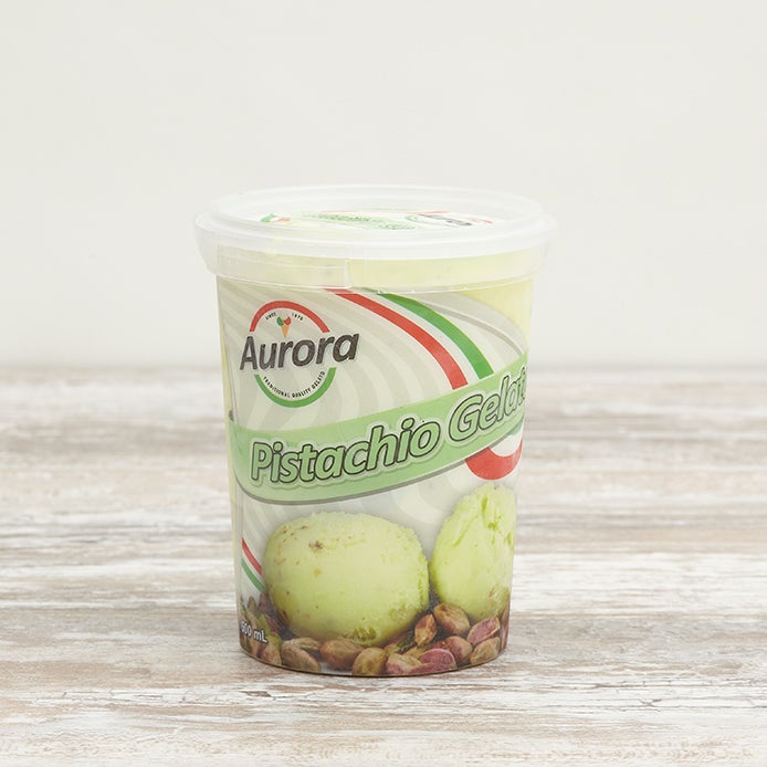 Pistachio Aurora Gelato Tub. 