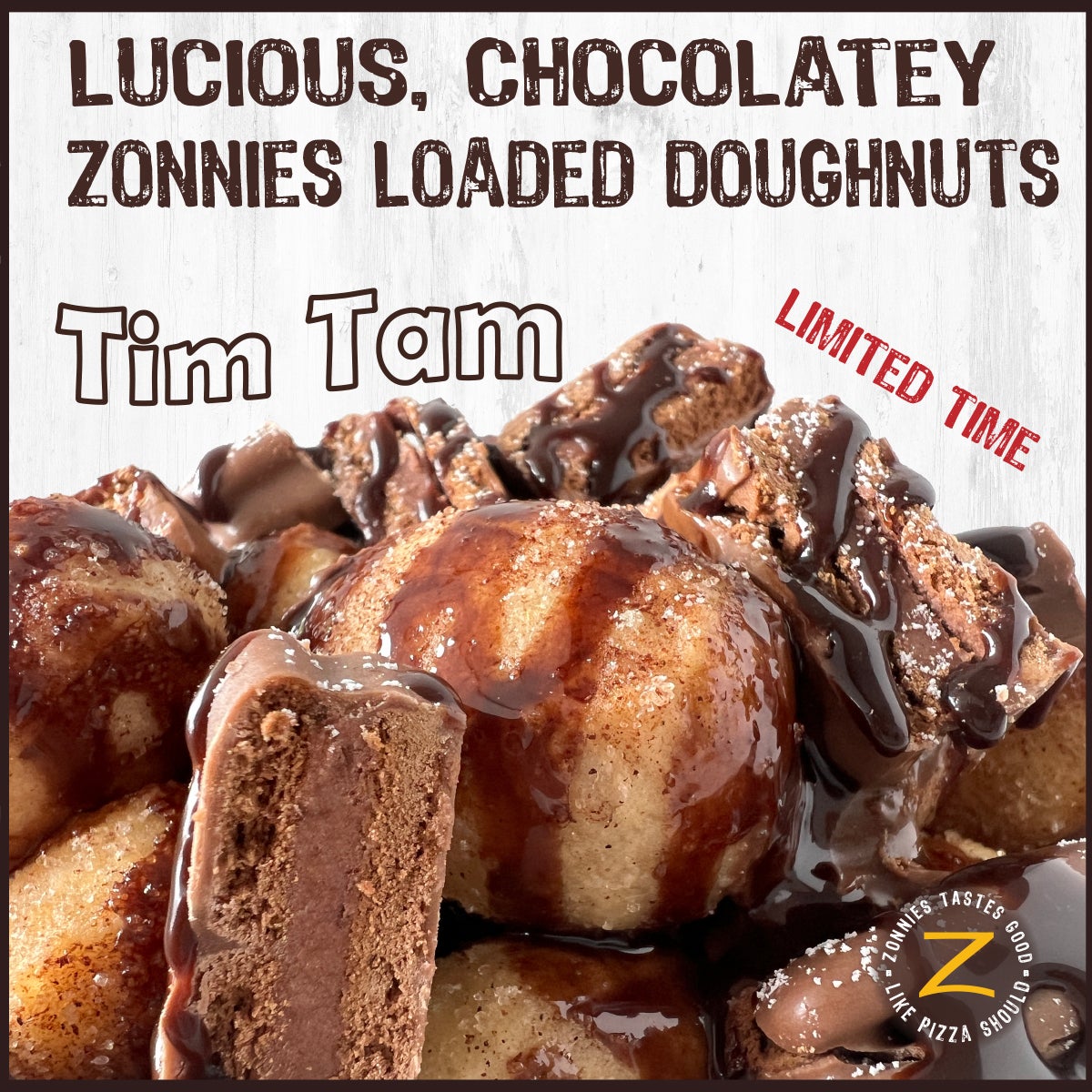 Tim Tam Original Loaded Doughnuts Zonnies